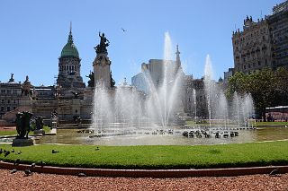 05 The Monument to the Two Congresses With The Congress Building Behind Buenos Aires